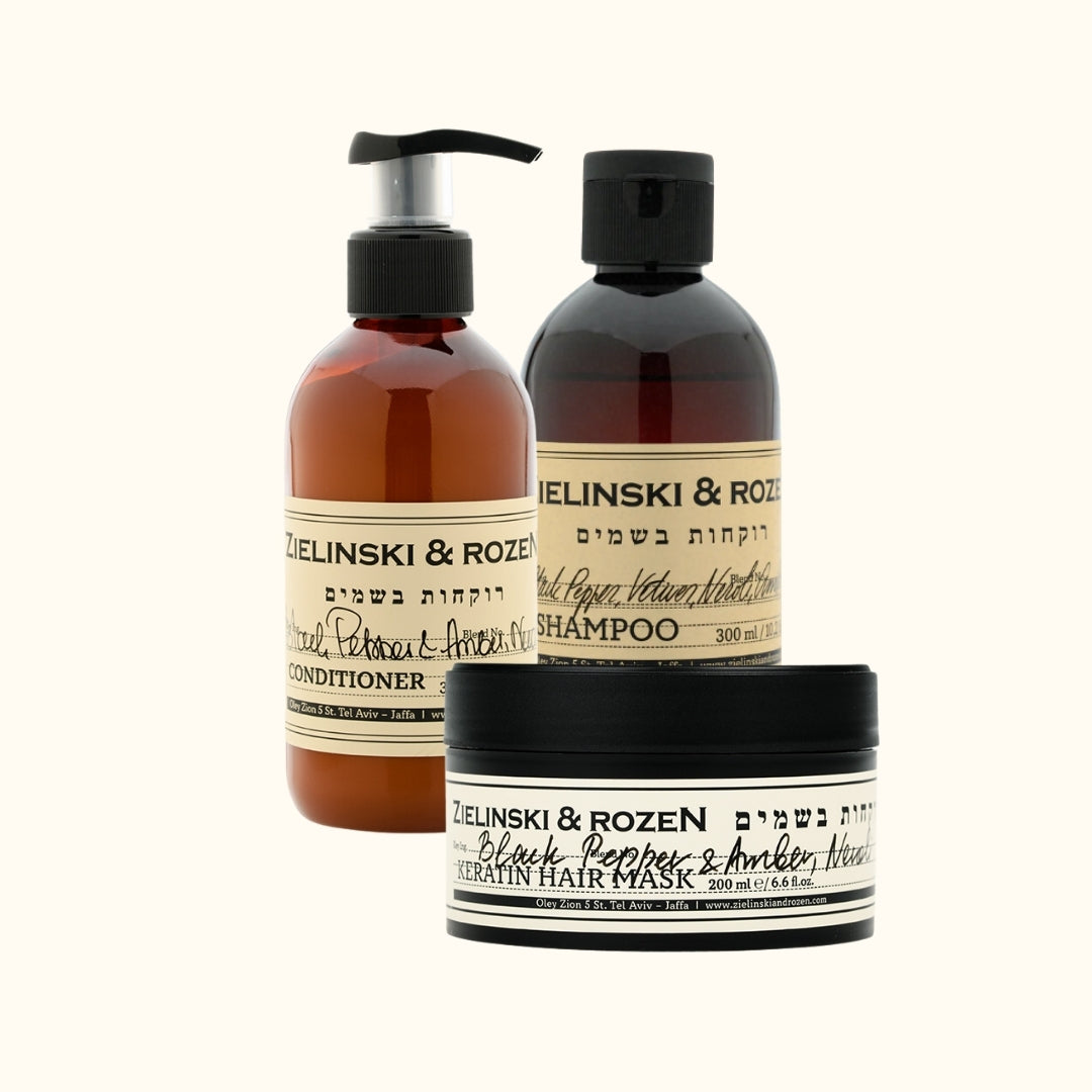 Hair Care Set (Shampoo + Conditioner = Mask) – Zielinski & Rozen