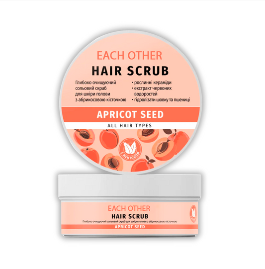 Peeling solny do skóry głowy | Apricot Seed