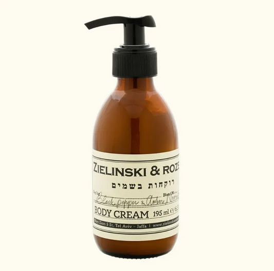 Krem do ciała Black Pepper, Vetiver, Neroli, Amber 195ml